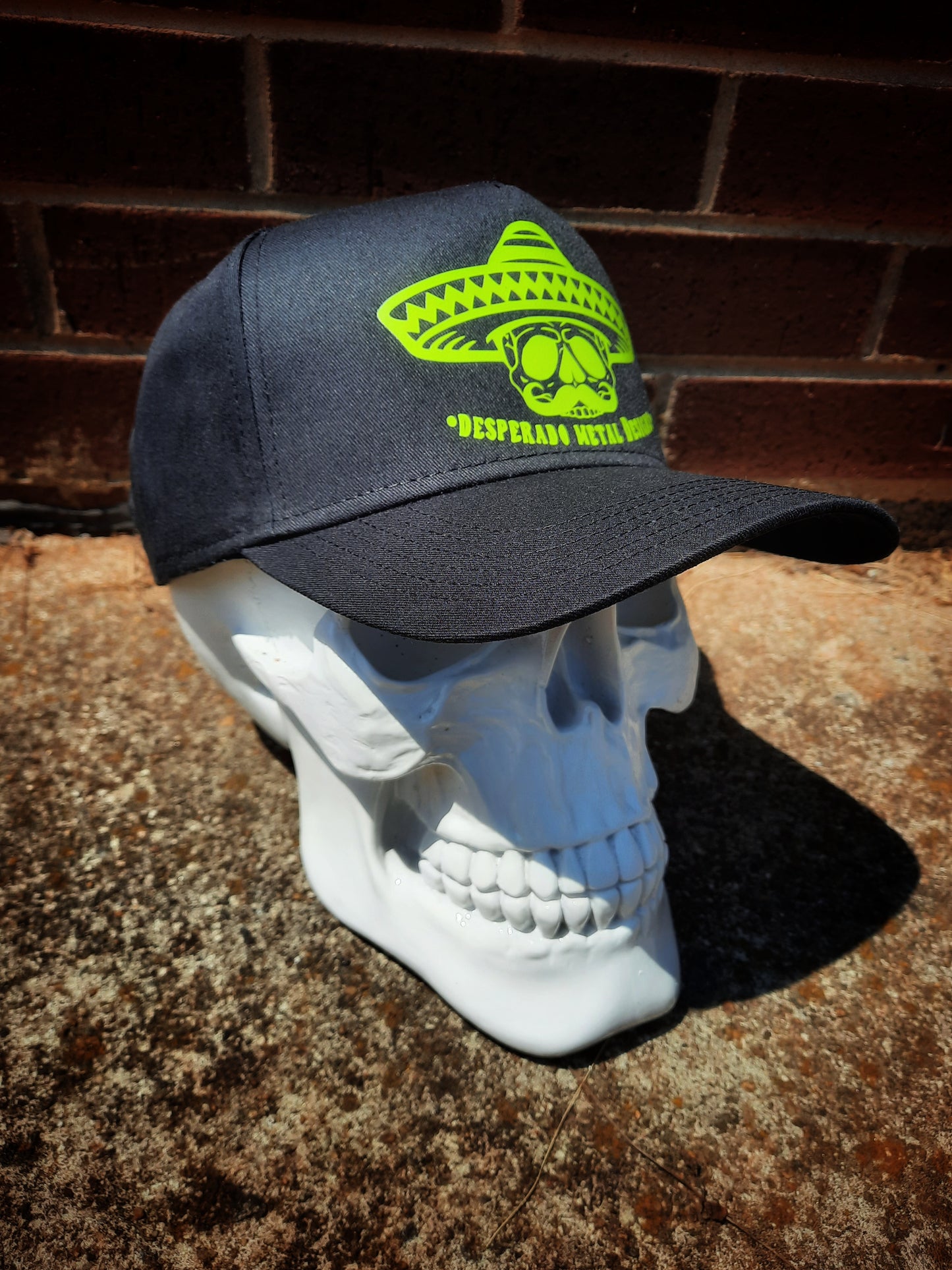 Bandito Skull Snapback hat